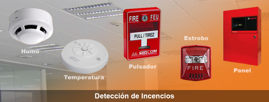 sistema de detección de incendios