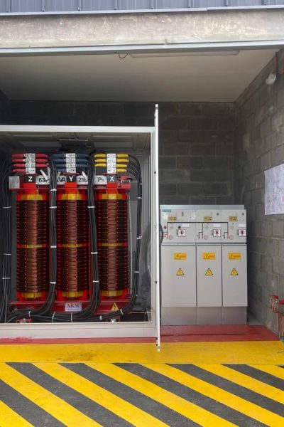Subestación eléctrica instalada en la empresa SIGMA | VOLT Ingeniería